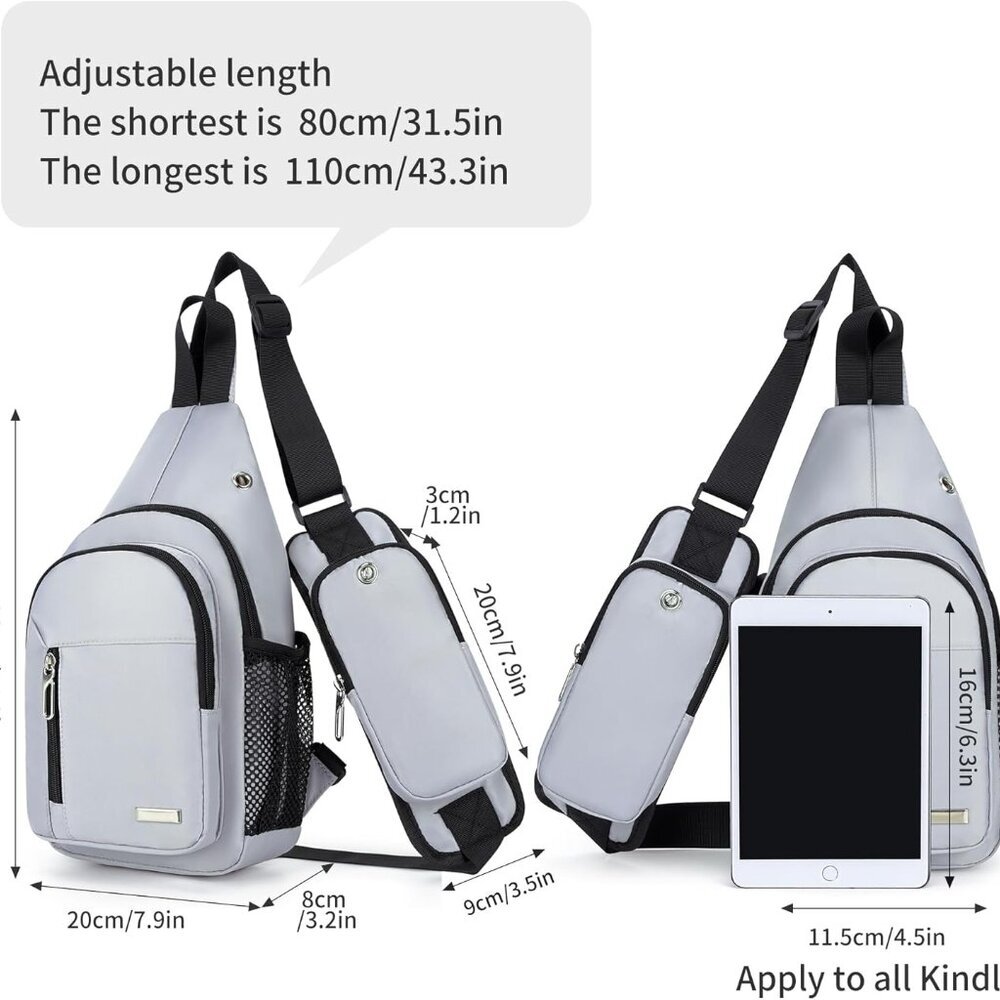 Adjustable Lightweight Sling Backpack - Stylish W… - image 2